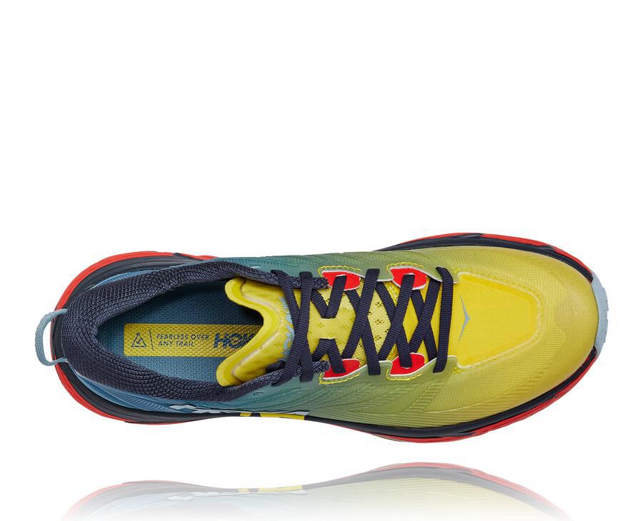 Hoka One One Trailsko Herre - Mafate Speed 3 - Blå - 507842TCD